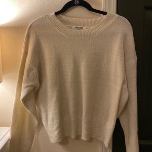 Cream Sweater with Subtle Shimmer